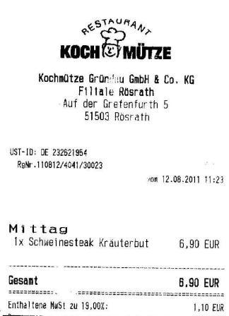 daok Hffner Kochmtze Restaurant